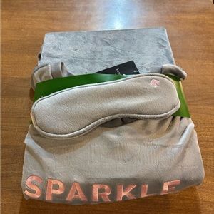 Brand new with tags! Kate Spade 2 pc. velour Sleepwear Set with Eye Mask size L